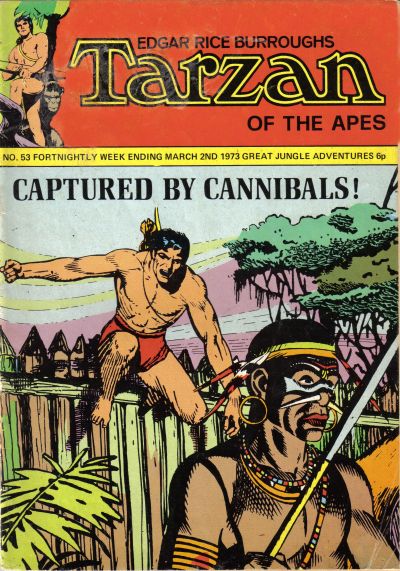 Edgar Rice Burroughs Tarzan of the Apes  #53 (2 March 1973)
