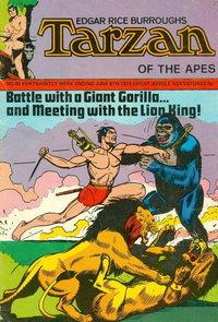 Edgar Rice Burroughs Tarzan of the Apes  #60 (8 June 1973)