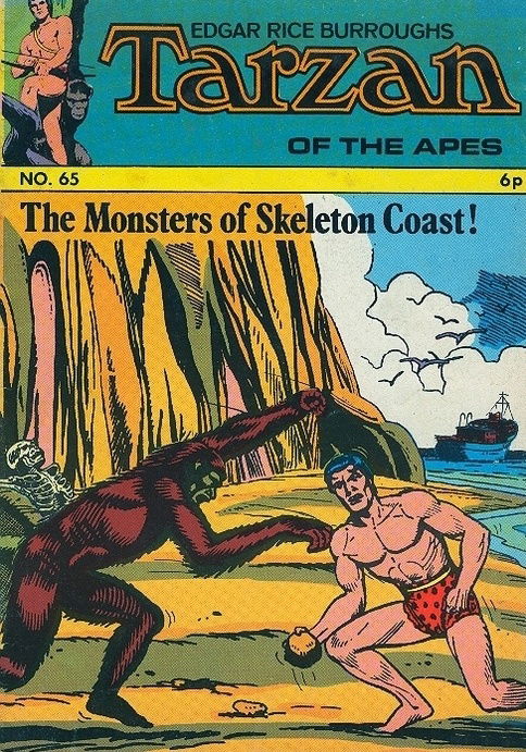 Edgar Rice Burroughs Tarzan of the Apes (Williams, 1971 series) #65 ([October 1973?])