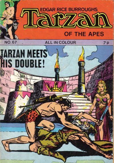 Edgar Rice Burroughs Tarzan of the Apes (Top Sellers, 1973? series) #67 (1973)