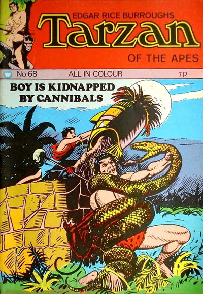 Edgar Rice Burroughs Tarzan of the Apes (Top Sellers, 1973? series) #68 [January 1974?]