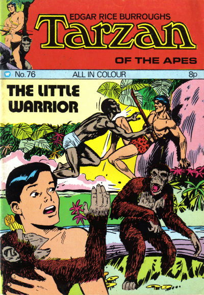 Edgar Rice Burroughs Tarzan of the Apes (Top Sellers, 1973? series) #76 ([September 1974?])