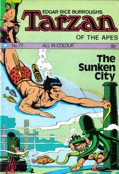 Edgar Rice Burroughs Tarzan of the Apes (Top Sellers, 1973? series) #77 ([October 1974?])
