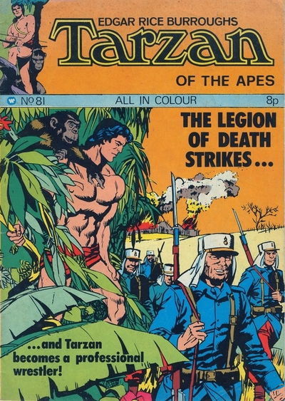 Edgar Rice Burroughs Tarzan of the Apes (Top Sellers, 1973? series) #81 [February 1975?]