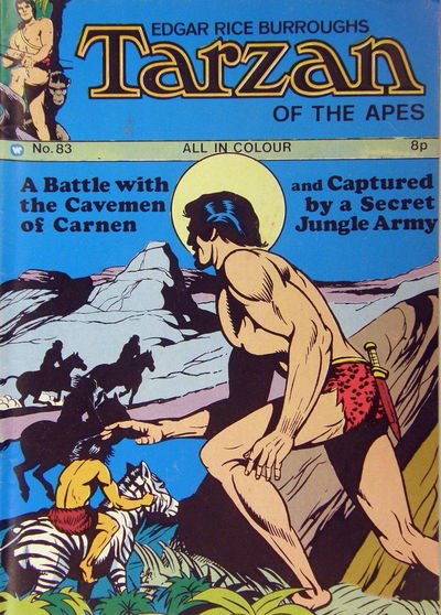 Edgar Rice Burroughs Tarzan of the Apes (Top Sellers, 1973? series) #83 [April 1975?]