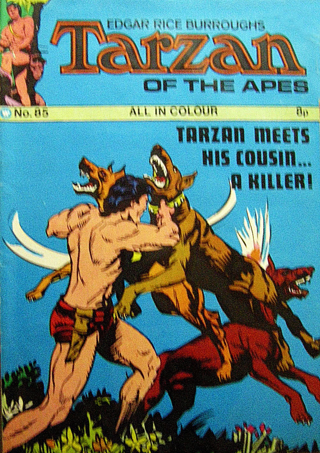 Edgar Rice Burroughs Tarzan of the Apes (Top Sellers, 1973? series) #85 ([June 1975?])