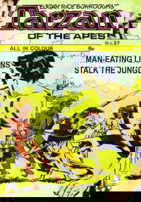 Edgar Rice Burroughs Tarzan of the Apes  #87 ([August 1975?])