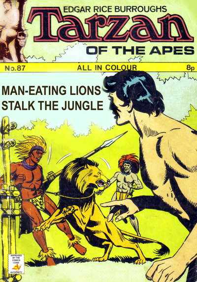 Edgar Rice Burroughs Tarzan of the Apes  #87 ([August 1975?])