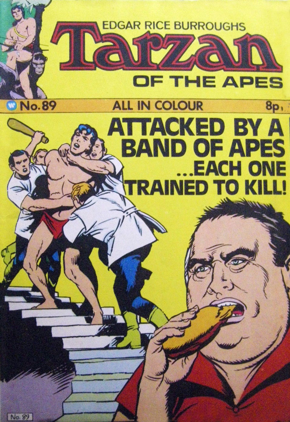Edgar Rice Burroughs Tarzan of the Apes (Top Sellers, 1973? series) #89 ([October 1975?])
