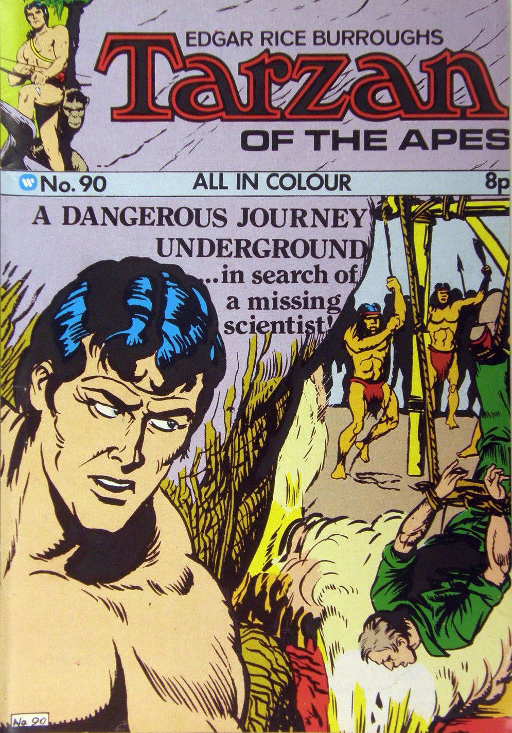 Edgar Rice Burroughs Tarzan of the Apes (Top Sellers, 1973? series) #90 ([November 1975?])