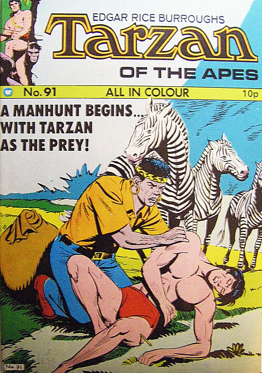 Edgar Rice Burroughs Tarzan of the Apes (Top Sellers, 1973? series) #91 ([December 1975?])