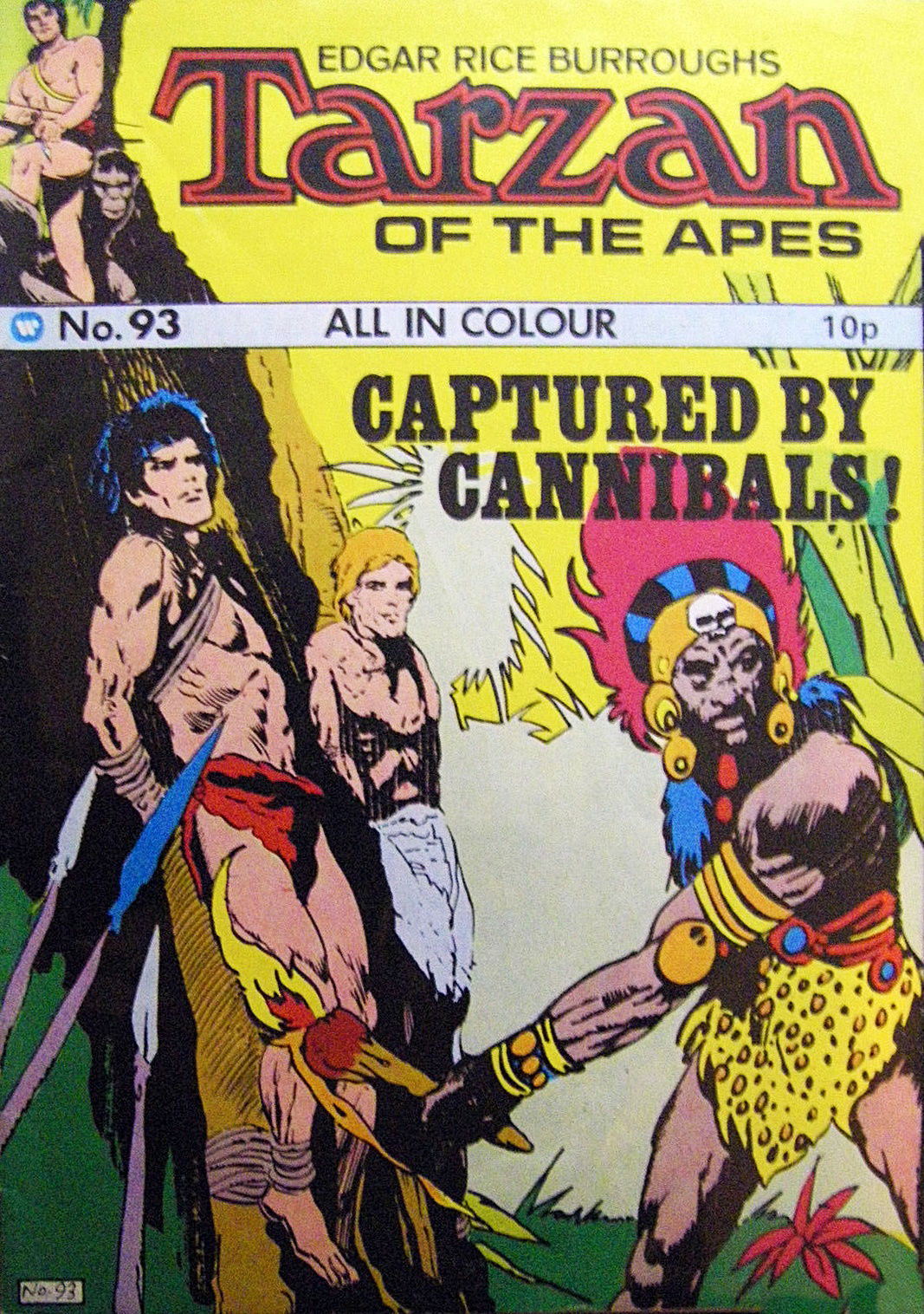 Edgar Rice Burroughs Tarzan of the Apes (Top Sellers, 1973? series) #93 ([February 1976?])