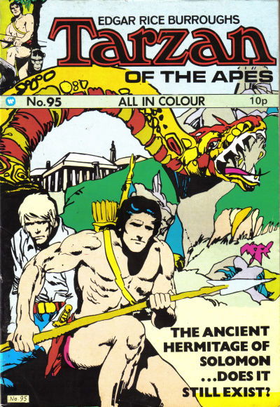 Edgar Rice Burroughs Tarzan of the Apes (Top Sellers, 1973? series) #95 ([April 1976?])