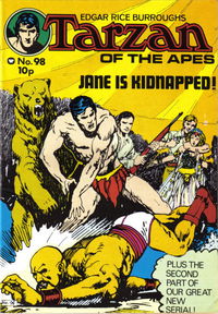 Edgar Rice Burroughs Tarzan of the Apes (Top Sellers, 1973? series) #98 [1976?]