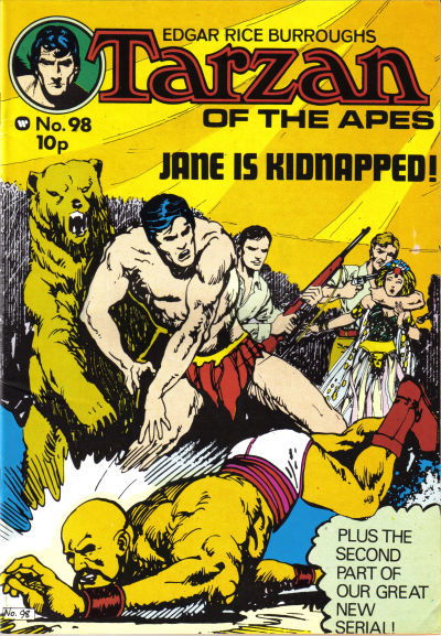 Edgar Rice Burroughs Tarzan of the Apes (Top Sellers, 1973? series) #98 ([1976?])
