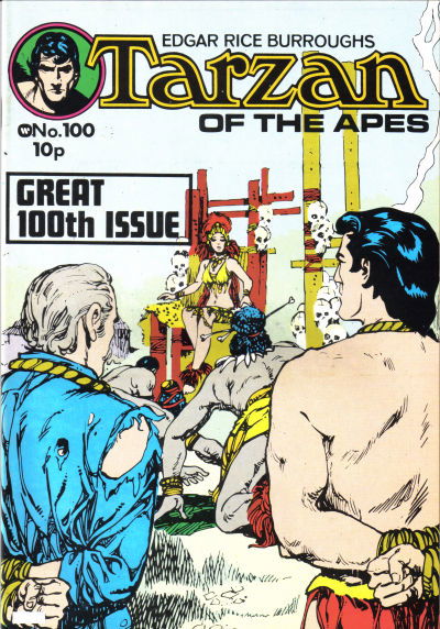 Edgar Rice Burroughs Tarzan of the Apes (Top Sellers, 1973? series) #100 ([1976?])