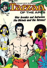 Edgar Rice Burroughs Tarzan of the Apes (Top Sellers, 1973? series) #103 [1976?]