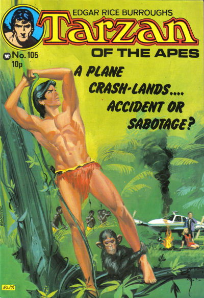 Edgar Rice Burroughs Tarzan of the Apes (Top Sellers, 1973? series) #105 ([1977?])