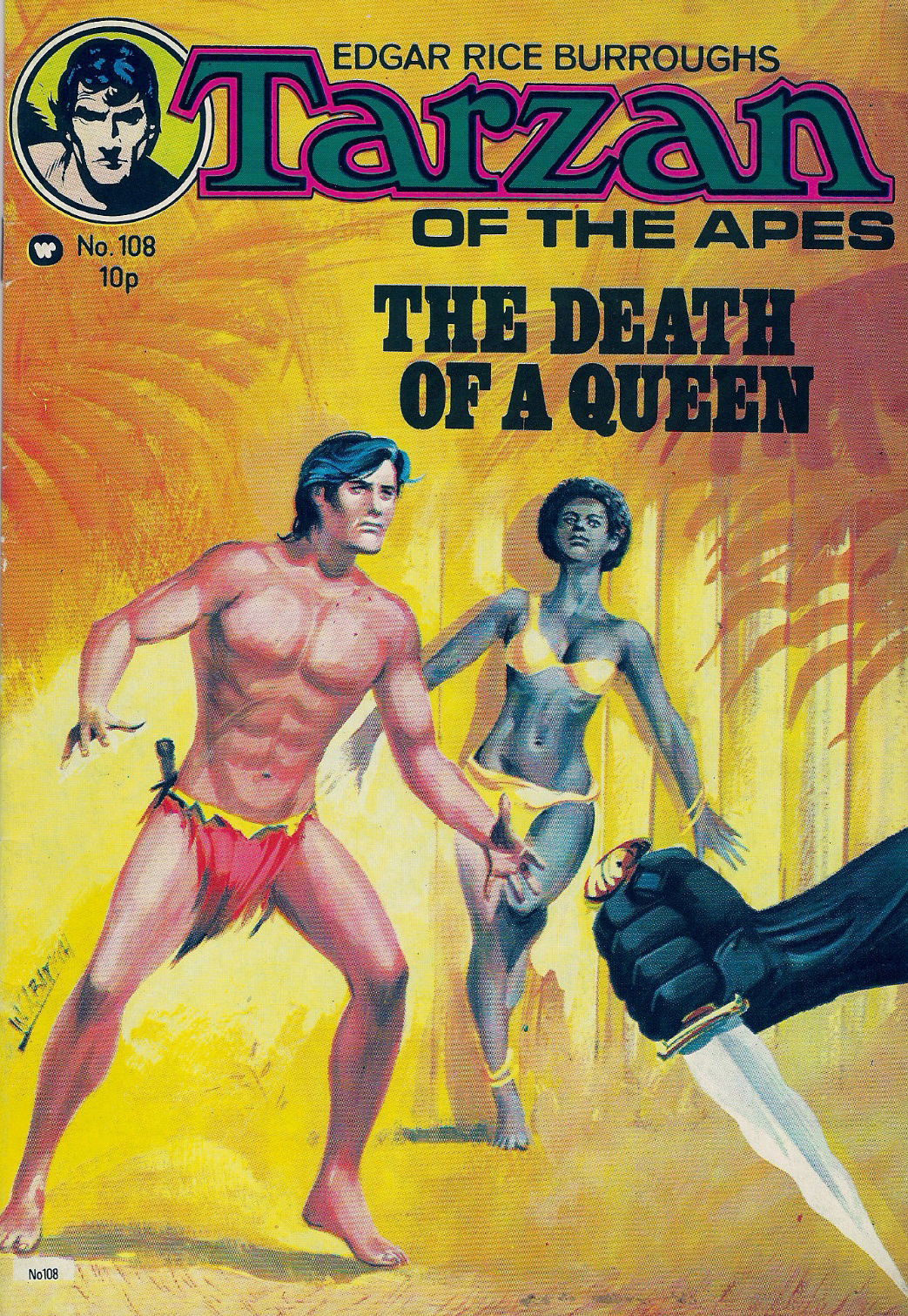 Edgar Rice Burroughs Tarzan of the Apes (Top Sellers, 1973? series) #108 ([1977?])