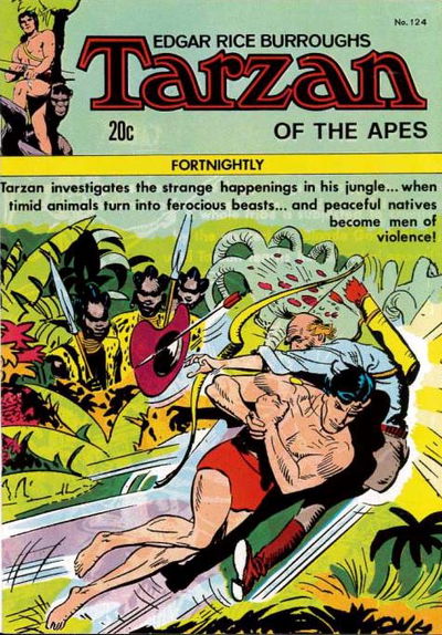 Edgar Rice Burroughs Tarzan of the Apes (Williams, 1971? series) #124 ([1972?])