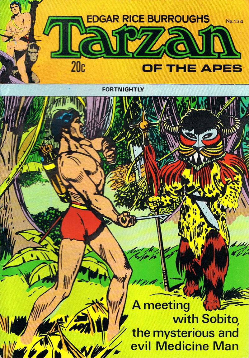 Edgar Rice Burroughs Tarzan of the Apes (Williams, 1971? series) #134 ([1972?])