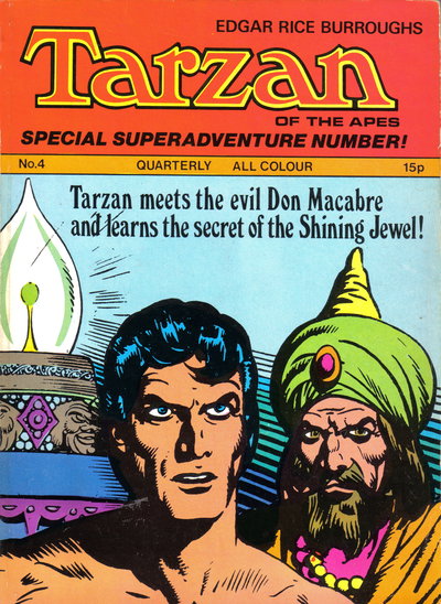 Edgar Rice Burroughs Tarzan of the Apes Special Superadventure Number  #4 ([July 1971?])