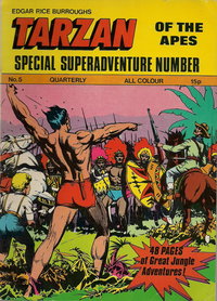 Edgar Rice Burroughs Tarzan of the Apes Special Superadventure Number (Williams, 1970 series)  #5 ([October 1971?])