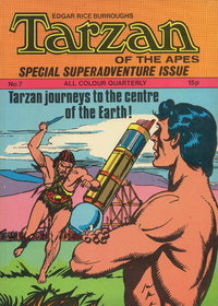Edgar Rice Burroughs Tarzan of the Apes Special Superadventure Number  #7 (April 1972)