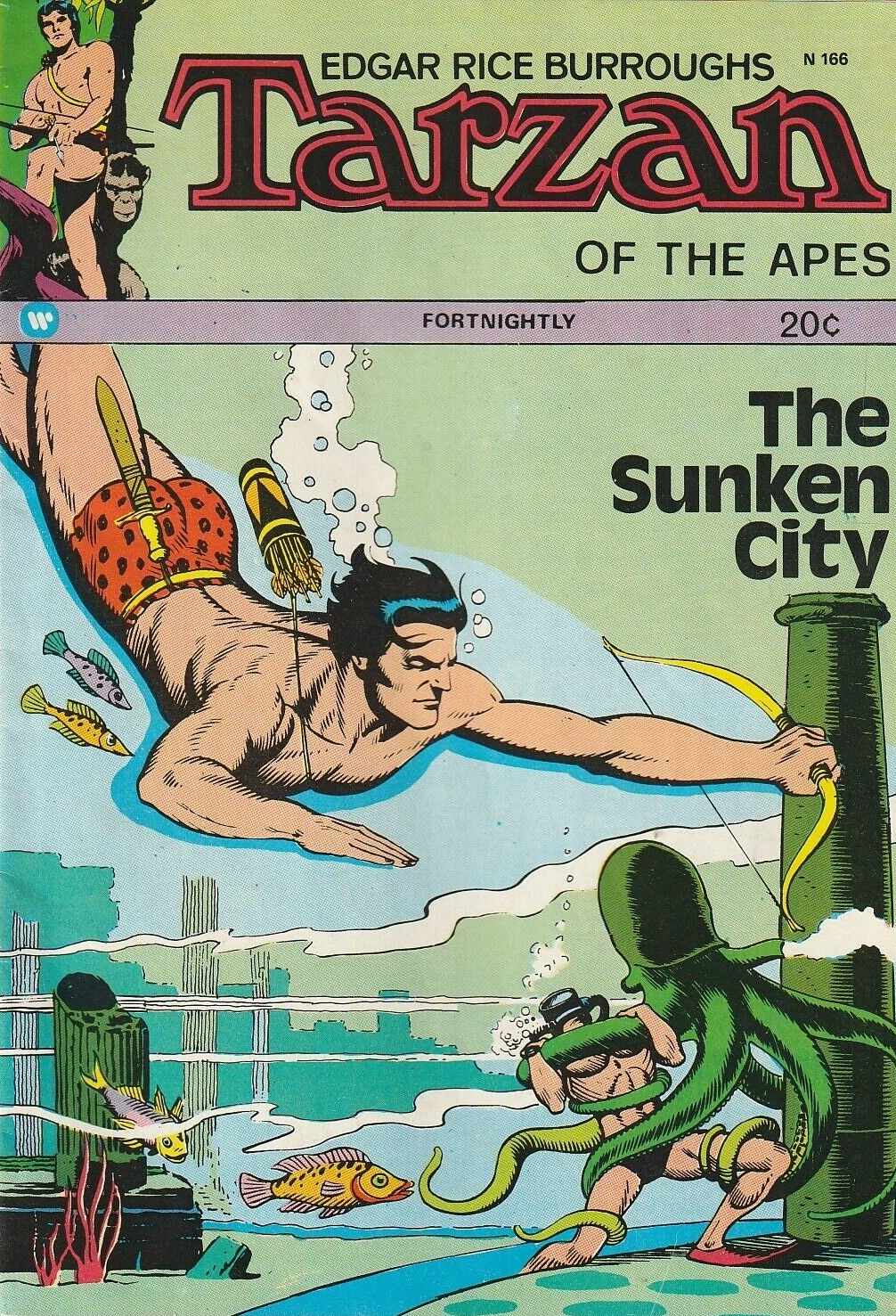 Edgar Rice Burroughs Tarzan of the Apes (Top Sellers, 1973? series) #166 ([1973?])