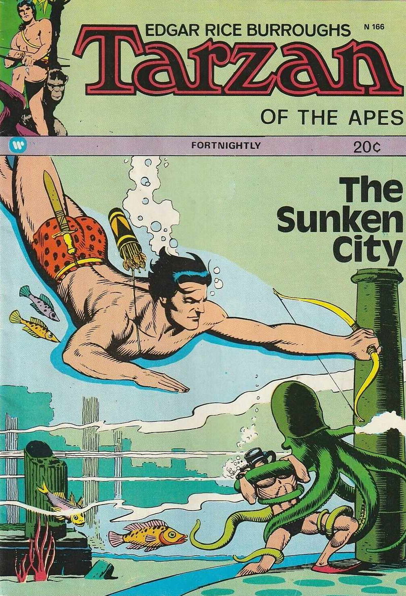 Edgar Rice Burroughs Tarzan of the Apes (Top Sellers, 1973? series) #166 ([1973?])
