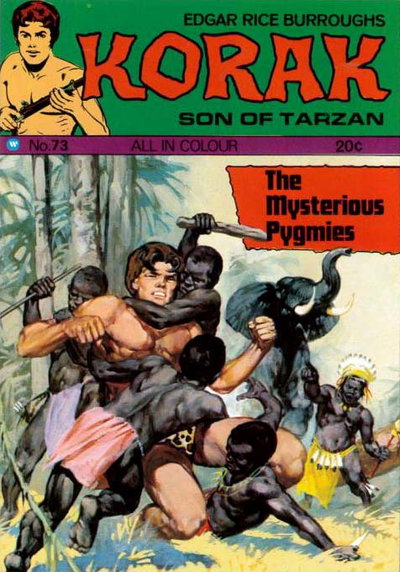 Edgar Rice Burroughs Korak Son of Tarzan  #73 ([1974?])