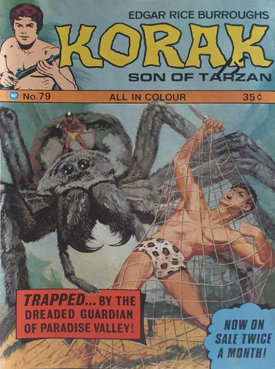 Edgar Rice Burroughs Korak Son of Tarzan  #79 ([October 1974?])