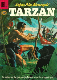 Edgar Rice Burroughs' Tarzan (Dell, 1948 series) #123 March-April 1961