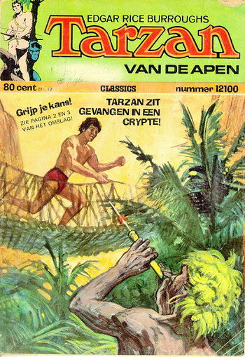 Tarzan zit gevangen in een crypte!