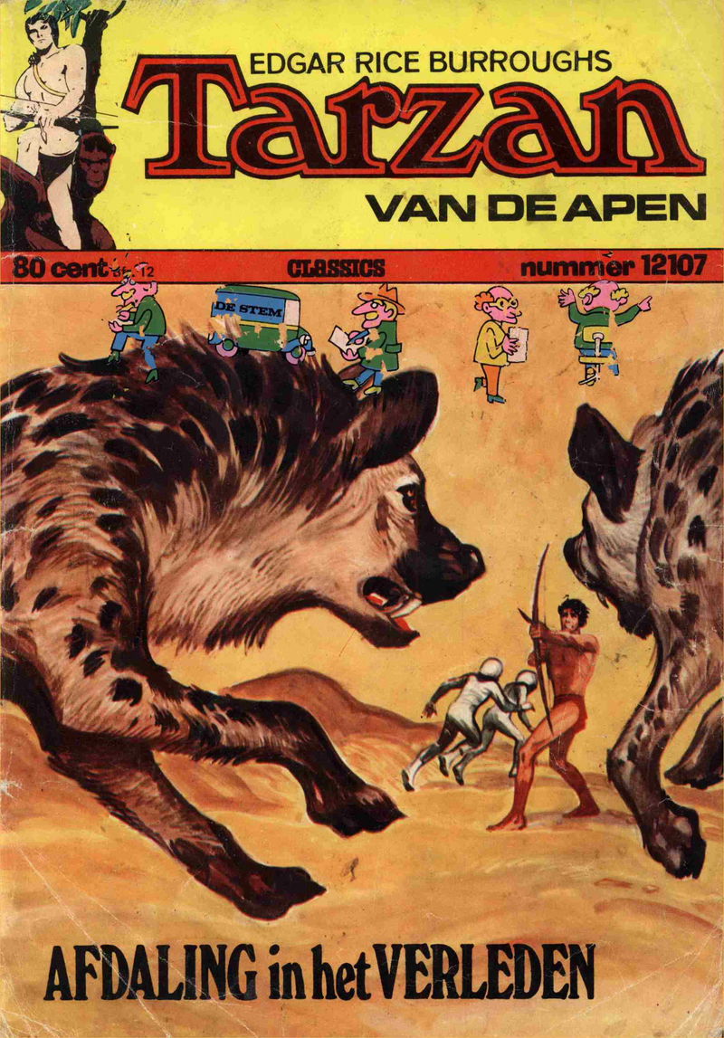 Edgar Rice Burroughs Tarzan van de Apen Classics (Classics, 1965 series) #12107 (1971)