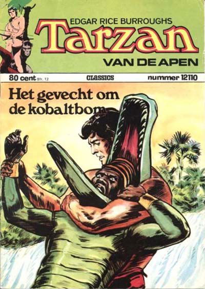 Edgar Rice Burroughs Tarzan van de Apen Classics (Classics, 1965 series) #12110 1972