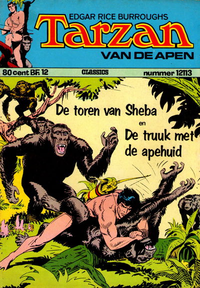 Edgar Rice Burroughs Tarzan van de Apen Classics (Classics, 1965 series) #12113 [1972?]