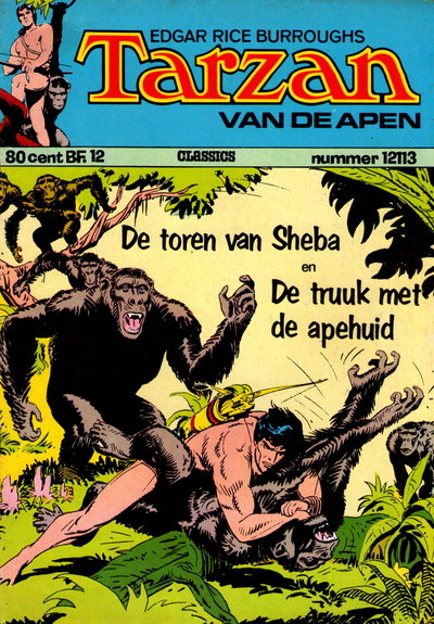 Edgar Rice Burroughs Tarzan van de Apen Classics  #12113 ([1972?])