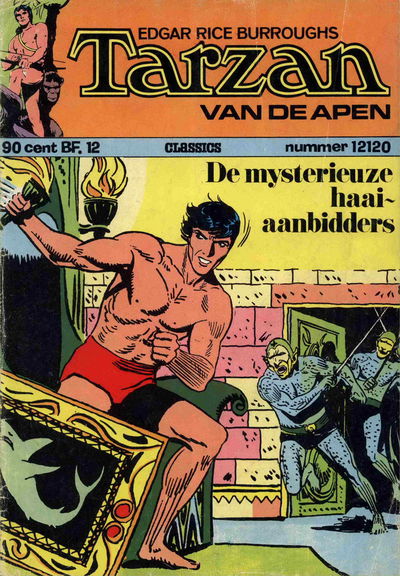 Edgar Rice Burroughs Tarzan van de Apen Classics (Classics, 1965 series) #12120 1972