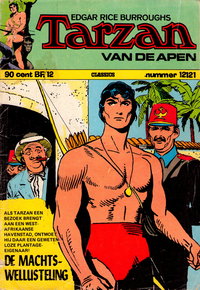 Edgar Rice Burroughs Tarzan van de Apen Classics (Classics, 1965 series)  #12121 ([July 1972?]) — De Machtswellusteling