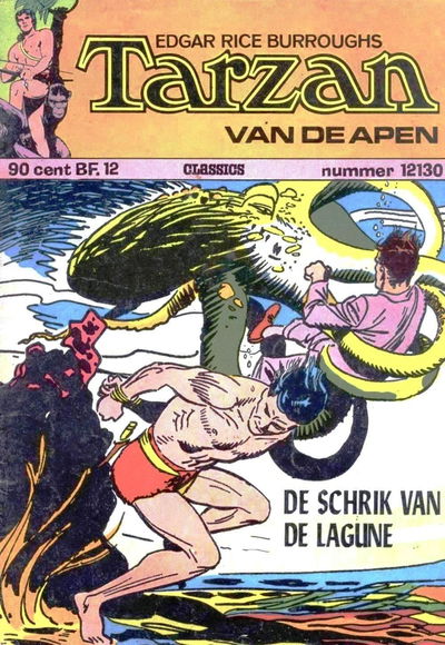 Edgar Rice Burroughs Tarzan van de Apen Classics (Classics, 1965 series) #12130 [1972?]