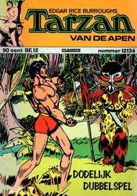 Edgar Rice Burroughs Tarzan van de Apen Classics (Classics, 1965 series)  #12134 ([1973?]) — Dodelijk Dubbelspel