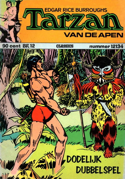 Edgar Rice Burroughs Tarzan van de Apen Classics  #12134 ([1973?])