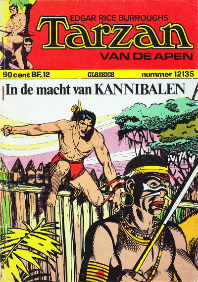 Edgar Rice Burroughs Tarzan van de Apen Classics (Classics, 1965 series) #12135 [1973?]