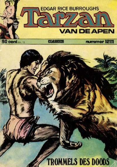 Edgar Rice Burroughs Tarzan van de Apen Classics (Classics, 1965 series) #12136 [1973?]