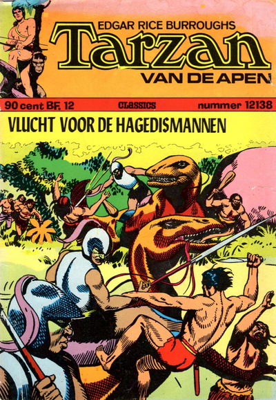 Edgar Rice Burroughs Tarzan van de Apen Classics (Classics, 1965 series) #12138 [1973?]