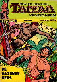Edgar Rice Burroughs Tarzan van de Apen Classics (Classics, 1965 series)  #12139 ([1973?]) — De razende reus