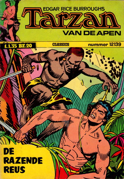 Edgar Rice Burroughs Tarzan van de Apen Classics  #12139 ([1973?])