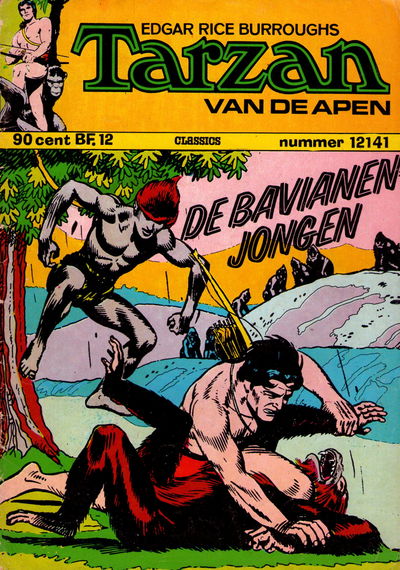 Edgar Rice Burroughs Tarzan van de Apen Classics (Classics, 1965 series) #12141 [1973?]