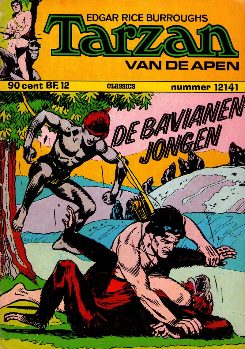 Edgar Rice Burroughs Tarzan van de Apen Classics (Classics, 1965 series) #12141 ([1973?])